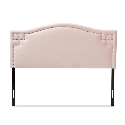 Aubrey Velvet Headboard - Baxton Studio 3 Aubrey Velvet Headboard - Baxton Studio