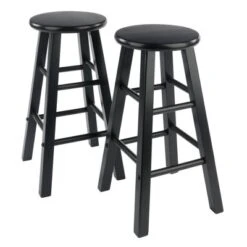 2pc 24" Element Counter Height Barstools - Winsome -Furniture Store GUEST f614e98a f3af 41e5 8d38 d0d3edfd2fc1