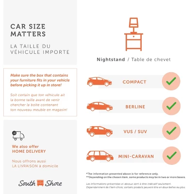 Hype 2 Drawer Nightstand - South Shore 15 Hype 2 Drawer Nightstand - South Shore - Image 13