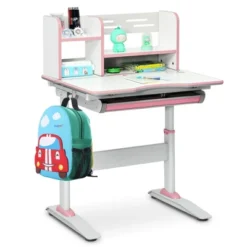 Costway Kids Writing Desk Student Study Table Height Adjustable W/Tilt Desktop 23 Costway Kids Writing Desk Student Study Table Height Adjustable W/Tilt Desktop -Furniture Store GUEST f6a4759b 1b50 463c 98ae 4aa150aa200d
