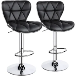 Yaheetech 2pcs Height Adjustable PU Leather Upholstered Swivel Bar Stool Chairs 19 Yaheetech 2pcs Height Adjustable PU Leather Upholstered Swivel Bar Stool Chairs -Furniture Store GUEST f742ea3a ffef 4baf ba19 e4330093a164