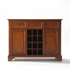 Lafayette Sideboard Cabinet With Wine Storage - Crosley -Furniture Store GUEST f84e0d26 6d5c 4813 81b3 8cadca346231