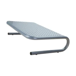 Mind Reader Metal Monitor Stand With Keyboard Storage Space Silver -Furniture Store GUEST f97865a1 704d 4cd7 9147 81be01df6257