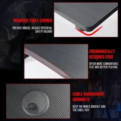 Costway Z-Shaped Racing Style Desk & Massage Gaming Chair Set For Home Office -Furniture Store GUEST f9b0f187 51c9 4bc1 a2b7 a30153e25f9d