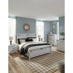 Brashland Three Drawer Nightstand White - Signature Design By Ashley -Furniture Store GUEST fa1f0449 3974 441b ad2a ee50cb62f1de