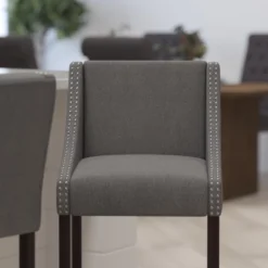 Merrick Lane Taylorsville 30 Inch Bar Height Stool With Nailhead Trim 27 Merrick Lane Taylorsville 30 Inch Bar Height Stool With Nailhead Trim -Furniture Store GUEST fa358746 b06c 47f3 95f6 8ab1a21c0b29