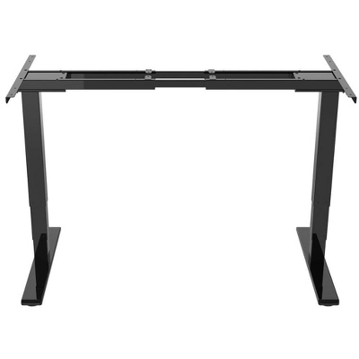 Monoprice Dual Motor 3-Stage Sit-Stand Desk, V2, Black | Height Adjustable Desk With Dual Electric Motors, Three Stage Legs, Programmable Controller 3 Monoprice Dual Motor 3-Stage Sit-Stand Desk, V2, Black | Height Adjustable Desk With Dual Electric Motors, Three Stage Legs, Programmable Controller