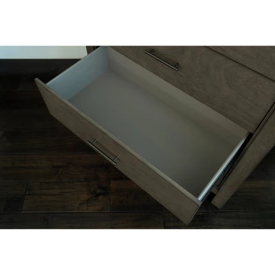 Alix Wood 6 Drawer Chest Gray Stone - Abbyson Living 6 Alix Wood 6 Drawer Chest Gray Stone - Abbyson Living - Image 4