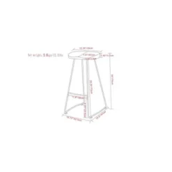 Set Of 2 Leemington Saddle Barstools - WyndenHall -Furniture Store GUEST fbffabaa 5503 454b af5e 8c1ae6697b9b
