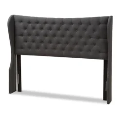 Cadence Modern And Contemporary Fabric Button - Tufted Winged Headboard - Baxton Studio -Furniture Store GUEST fcf671d3 dd57 487e 86bb 24ac4af28615