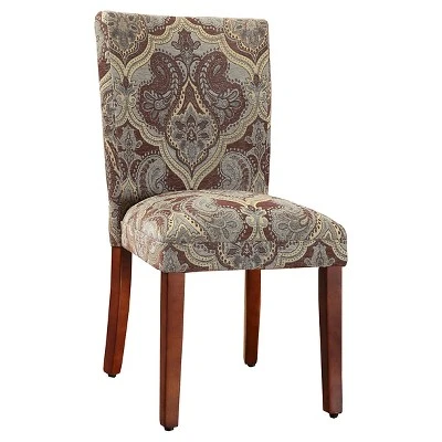 Set Of 2 Parsons Pattern Dining Chair Wood - HomePop 16 Set Of 2 Parsons Pattern Dining Chair Wood - HomePop - Image 14