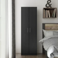 Rayborn Small Wood Kitchen Pantry With 2 Doors And 4 Shelves - Hillsdale Furniture -Furniture Store GUEST fd2185da d363 4119 8d63 2fb6dae5a181