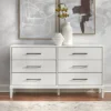 Sussex 6 Drawer Dresser White - Lifestorey 1 Sussex 6 Drawer Dresser White - Lifestorey -Furniture Store GUEST fd768b25 9d21 4cc0 83e2 89627838b852