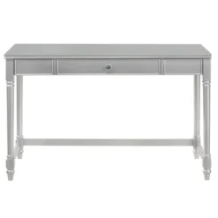 2pc Singger Writing Desk With Chair Gray - HOMES: Inside + Out -Furniture Store GUEST fe1c6cb0 7861 40e4 bbda 2e53bf7844d8