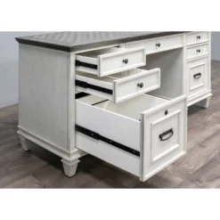 Hartford Credenza White - Martin Furniture
