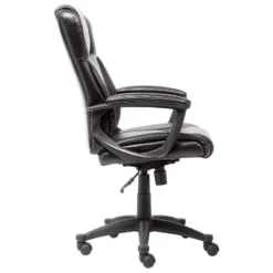 Executive Chair Black Leather - Serta -Furniture Store GUEST feaa707b d886 4b54 a1b7 cf7685834bbb
